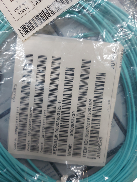 Corning 055702T5120010M, 2F Zipcord Riser 10m LC-SC Fiber Jumper