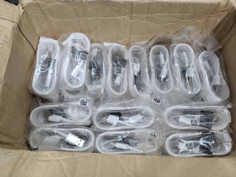 LOT 4x Original Samsung Micro USB charging cable 1.5M 5ft - ECB-DU4EWE Q