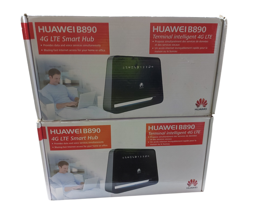 Lot 2x Huawei B890 Wireless Gateway Router 4G LTE Wireless Router Smart