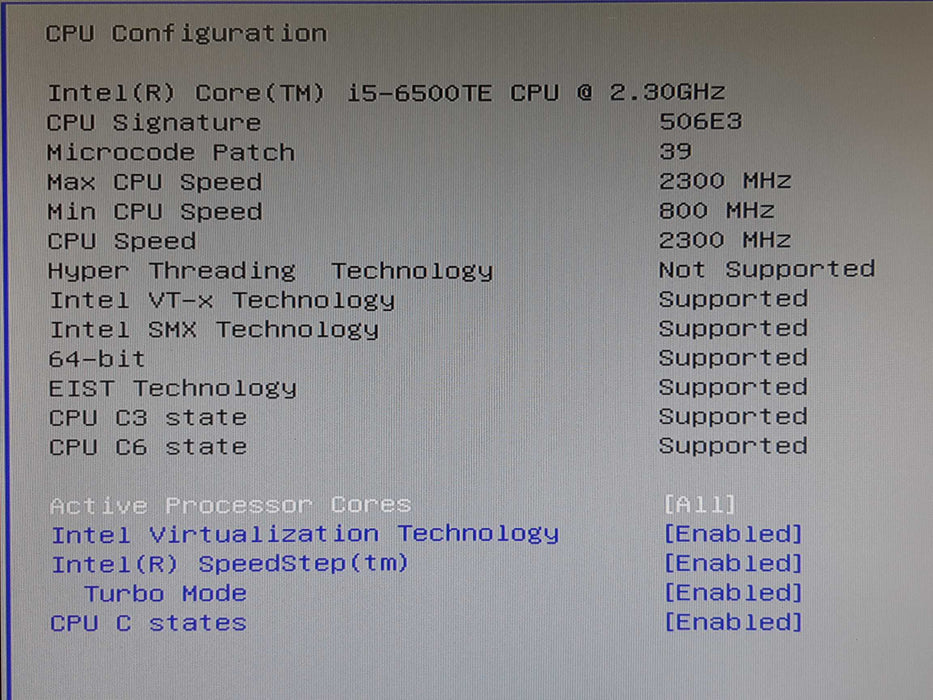 NDiS B535 Fanless Embedded Computer, Core i5-6500TE 16GB DDR4 - No HDD Q