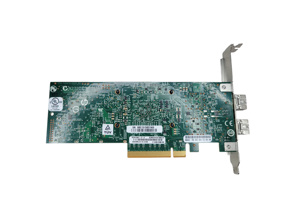 HP 530SFP+ 10GB PCI-E CARD 652501-001 656244-001 %