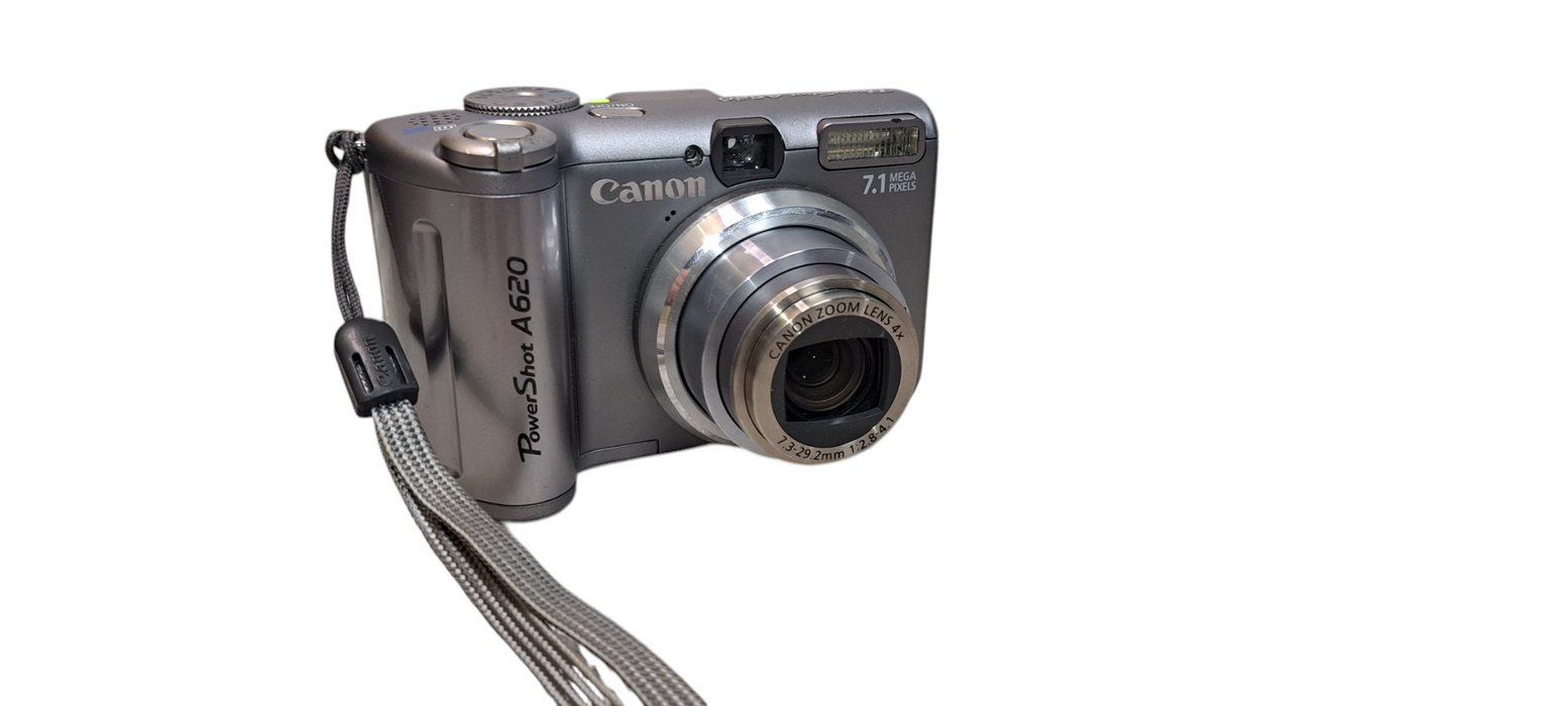 Silver CANON PowerShot A620 Digital Camera 7.1 MP 4x Zoom
