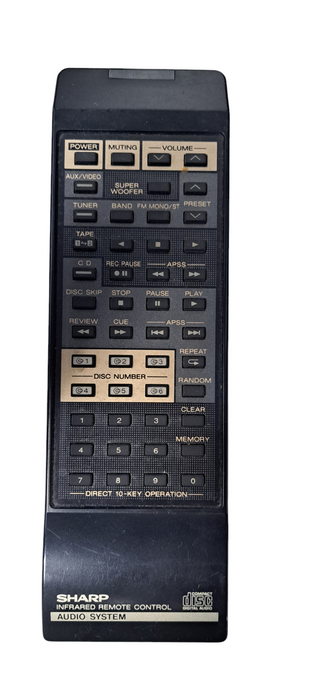 Vintage Sharp CD-C700 2.1 Mini Component Stereo System | READ