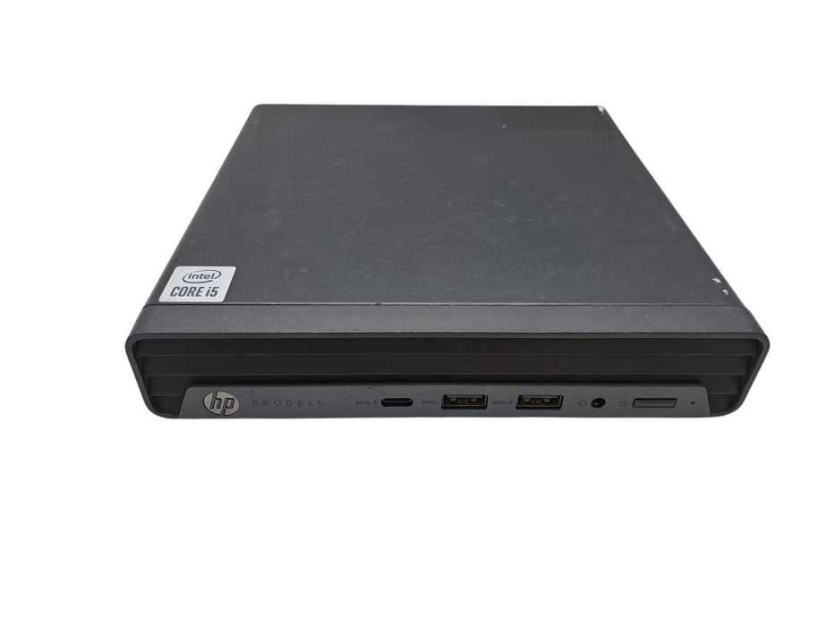 HP ProDesk 400 G6 Desktop | Intel Core i5-10500T, 8GB DDR4, 256GB NVMe, USB-C )