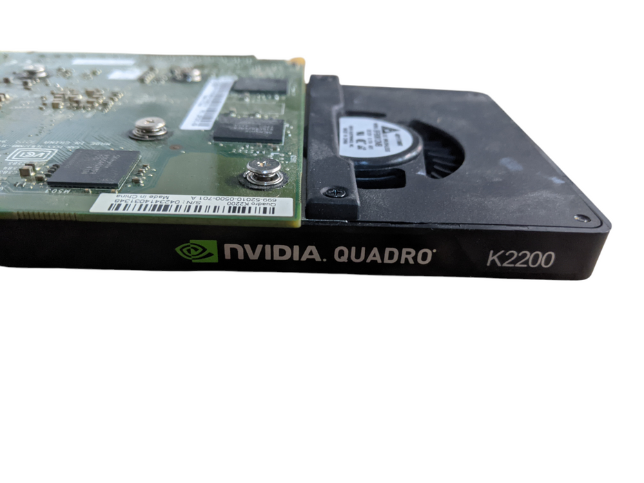 NVIDIA Quadro K2200 | 4GB GDDR5 Graphics Card | 1xDVI / 2xDP Q