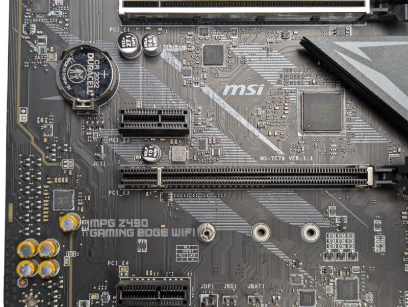 MSI MPG Z490 Gaming Edge WIFI Motherboard Failed BIOS Update  -