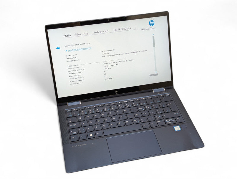 HP Elite Dragonfly 13.3 inch TouchScreen Intel Core i5-8265U 16GB RAM READ  - Lap200