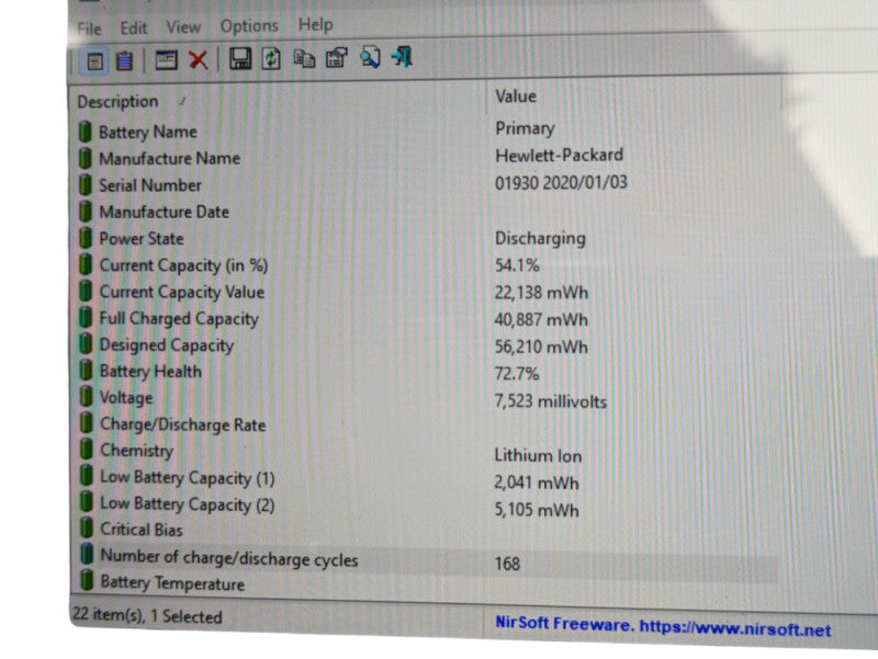 HP Elite Dragonfly 13.3 inch TouchScreen Intel Core i5-8265U 16GB RAM READ  - Lap200