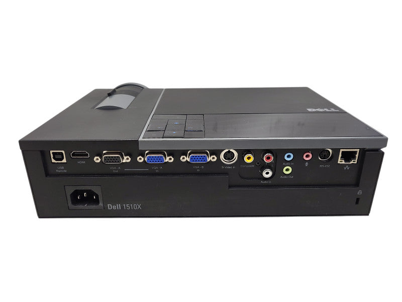 Dell 1510X DLP Multimedia Home Theater Projector HDMI 3500 Lumens 95 Lamp Hour No remote !
