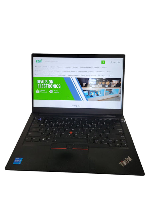 Lenovo ThinkPad E14 Intel Core i5-1135G7@2.4GHz 16GB DDR4 RAM 256GB NVMe SSD ! Lap200