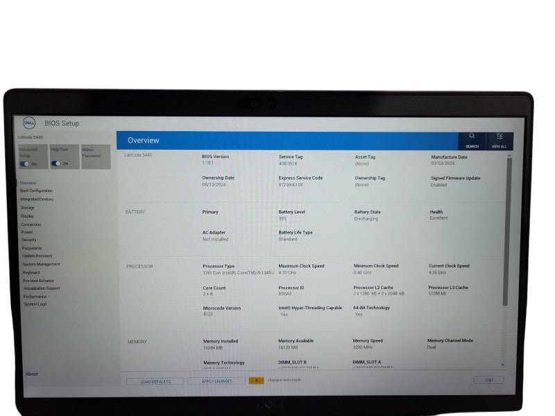Dell Latitude 5440 i5-1345U @ 4.7 GHz 13th Gen 16GB RAM 256GB NVMe ! Lap200