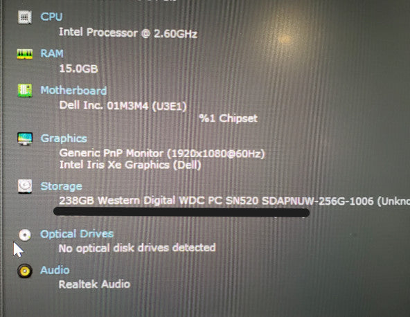 Dell Latitude 5420 | Core i5-1145G7 | 16GB DDR4 | 256GB SSD | No Adapter  Lap200