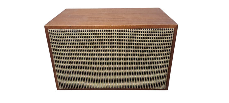 Vintage Single Bookshelf Wooden Speaker W/ Bracket
