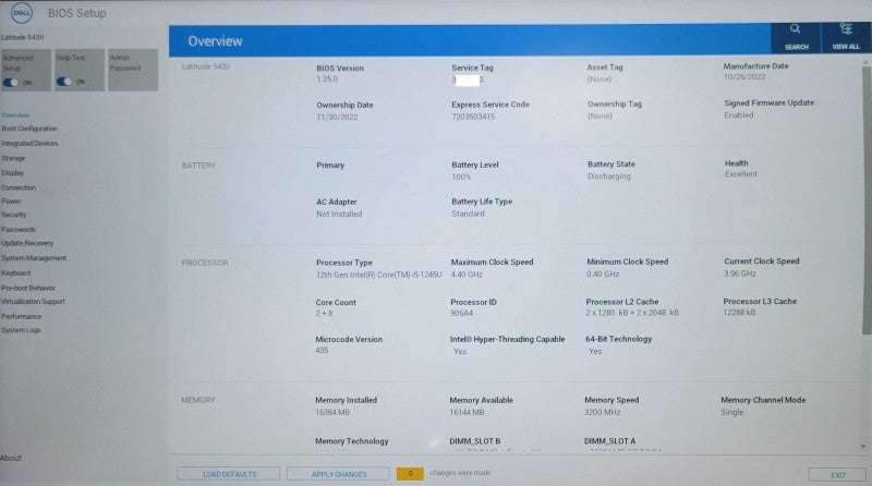 Dell Latitude 5430 Intel Core i5-1235U 4.4GHz 16GB DDR4 RAM 256GB SSD _ Lap200