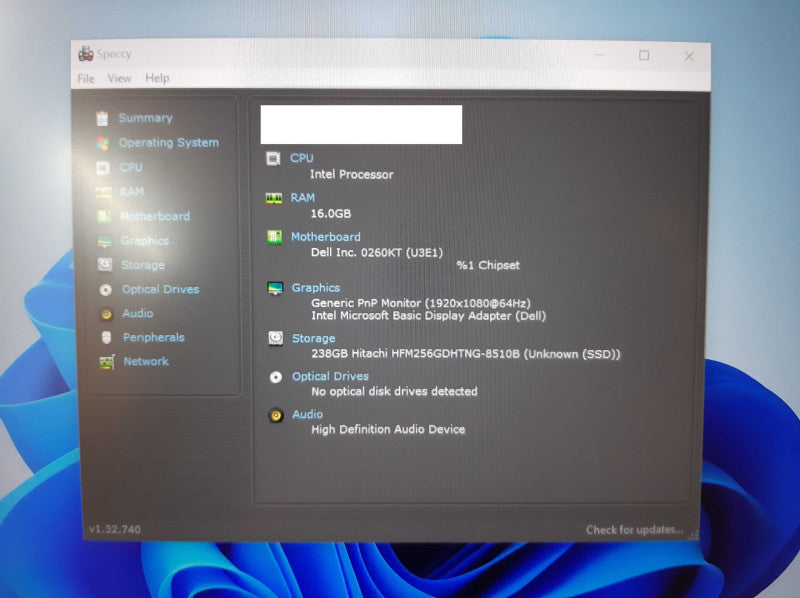 Dell Latitude 5430, Intel i5 1245U, 16GB RAM, 256 SSD | READ DESC  Lap200