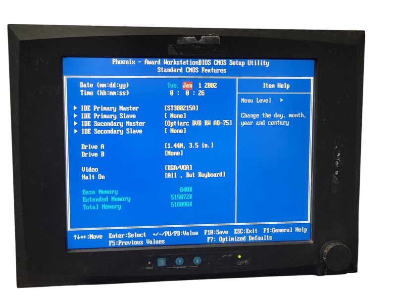 Advantech IPPC-9151G-RAE Industrial Computer, READ _