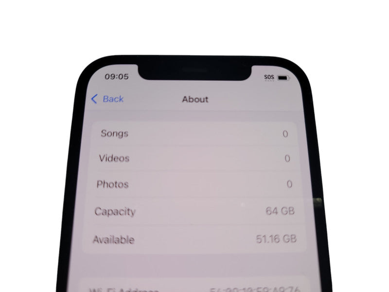 Apple iPhone 12 - 64GB - Black [A2402] (