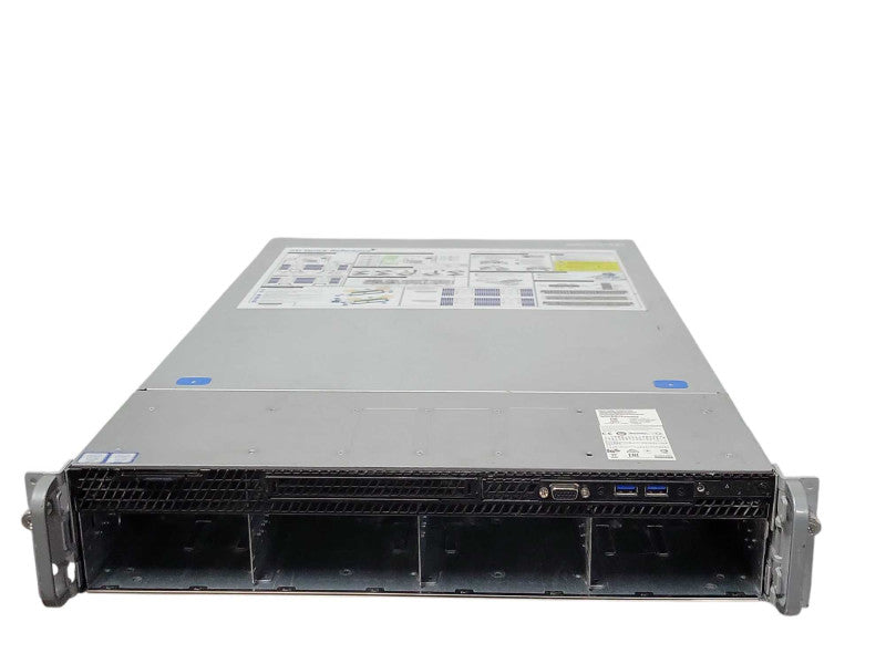 Intel S2600WF 2U Server, 2x Xeon Silver 4110 2.1GHz, 64GB DDR4, 1x PSU, 3.5" _