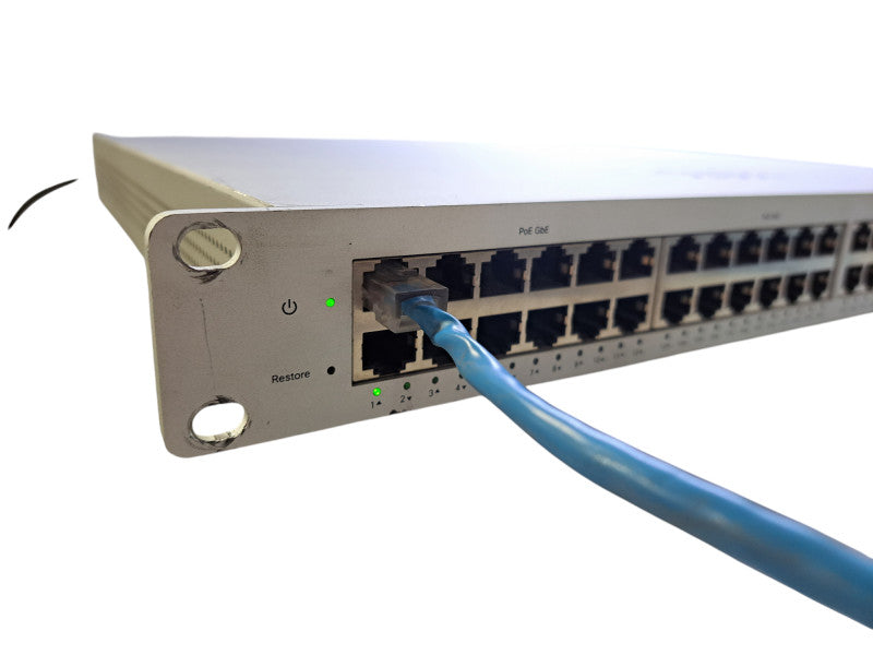 Cisco Meraki MS220-48LP | 48-Port Gigabit PoE Cloud Managed Switch Unclaimed
