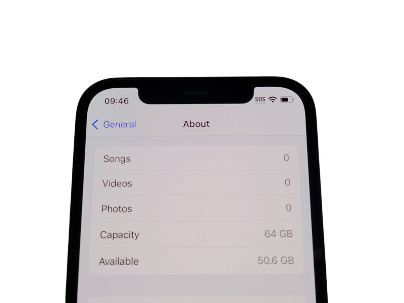Apple iPhone 12 - 64GB - Black [A2402] (