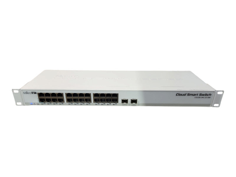 MikroTik CSS326-24G-2S+RM, 24-Port Gigabit Ethernet Switch, 2x SFP+