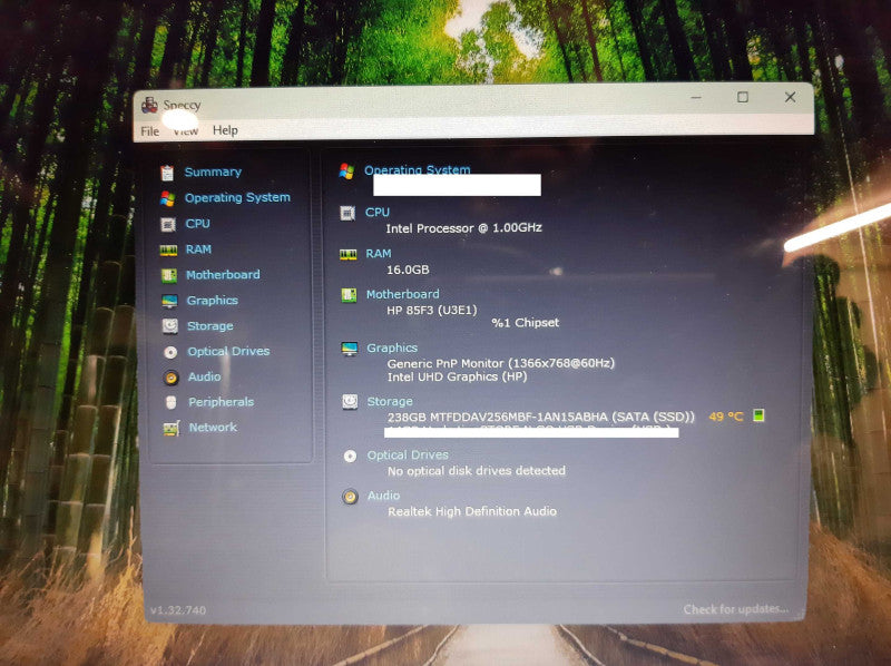 HP 15 DW2008ca, Intel i5 1035G1, 16GB RAM, 256 SSD | READ DESC  Lap200
