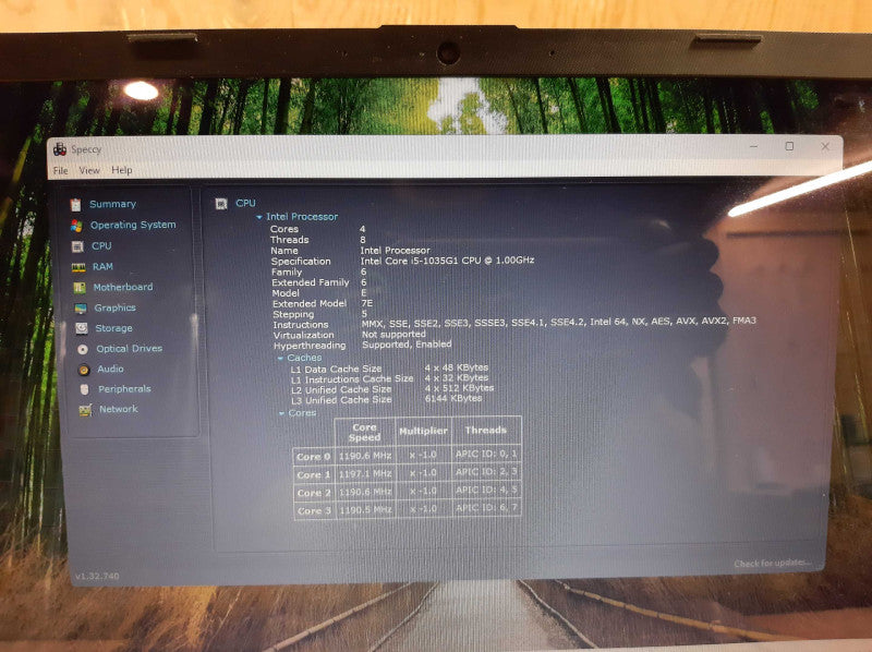 HP 15 DW2008ca, Intel i5 1035G1, 16GB RAM, 256 SSD | READ DESC  Lap200