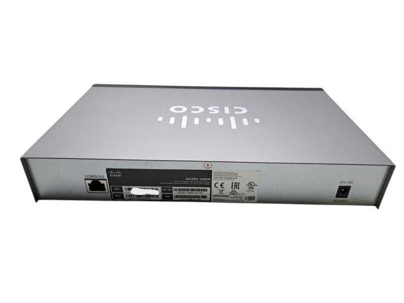 Cisco SG350-10SFP-K9 V01 | 10-Port Gigabit Managed SFP Switch
