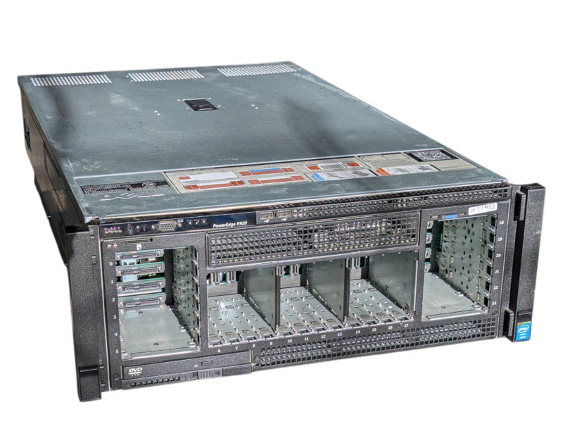 Dell PowerEdge R920 4U 4x Intel Xeon E7-4820 v2 @ 2.00Ghz 512GB RAM H730P  -