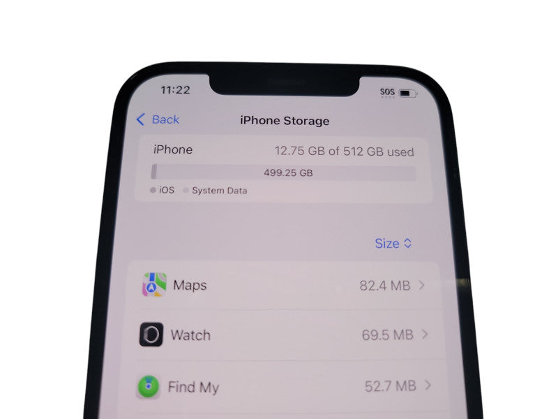 Apple iPhone 12 Pro Max - 512GB - Pacific Blue [A2410] (