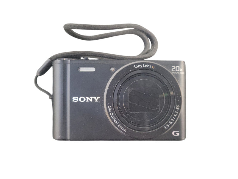 SONY Cyber-shot DSC-WX350 18.2 MP Black Digital Camera !