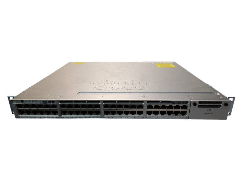 Cisco WS-C3850-48F-S 48-Port Gigabit PoE+ Switch, 1x 350W PSU