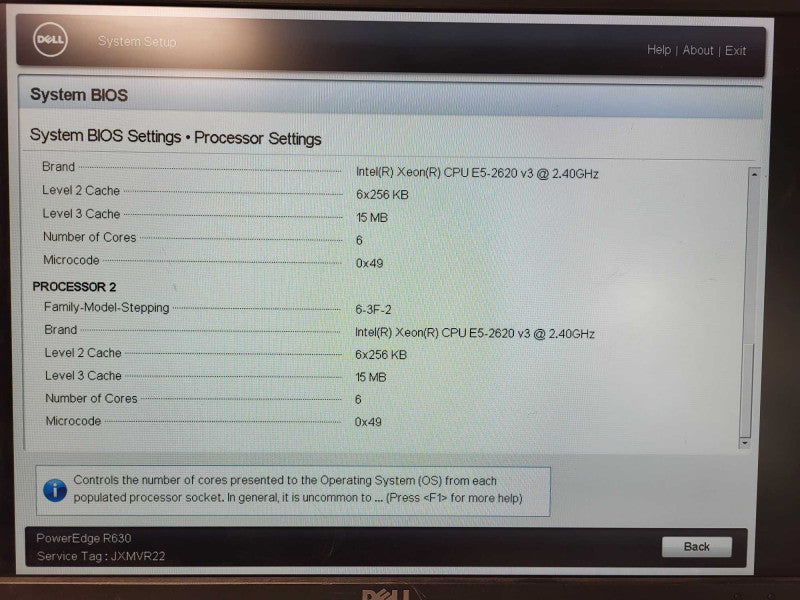 Dell R630 1U 8x 2.5"| 2x E5-2620 v3 @2.4GHz, 32GB DDR4, H730 Mini, 2x 750W $