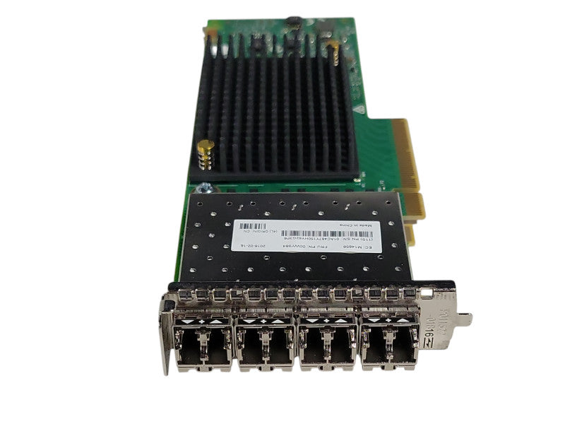 IBM 00WY984 Quad Port 16Gb SFP+ FC Hba w/ 4x Avago AFBR-57F5MZ-ELX Q_