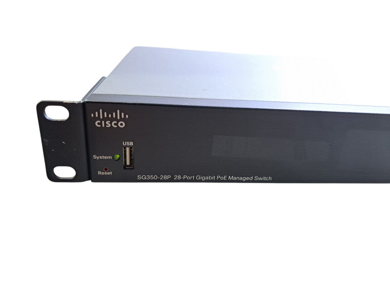 Cisco SG350-28P-K9 V03 | 28-Port Gigabit PoE Managed Switch | 4x SFP