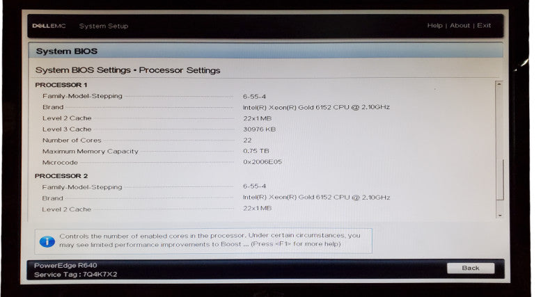 Dell PowerEdge R640 | 2x Xeon Gold 6152 | 64GB DDR4 | No HDD | H740P Mini