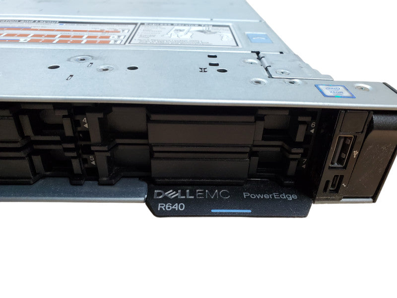 Dell PowerEdge R640 | 2x Xeon Gold 6152 | 64GB DDR4 | No HDD | H740P Mini