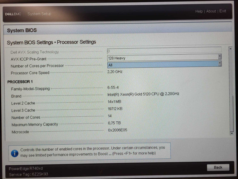 Dell PE R740xd Xeon Gold 5120 2.2GHz 32GB DDR4 2x PSU $