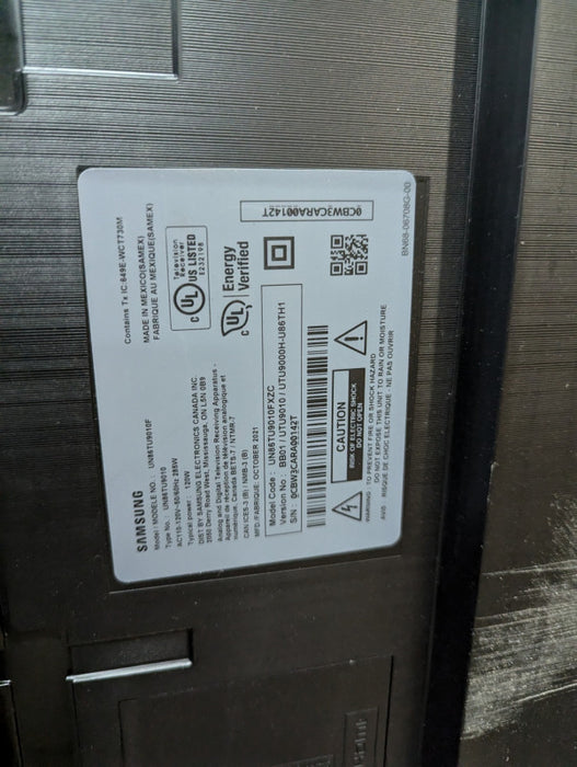 Samsung UN86TU9010F 86 inch UHD TV PLEASE READ  -