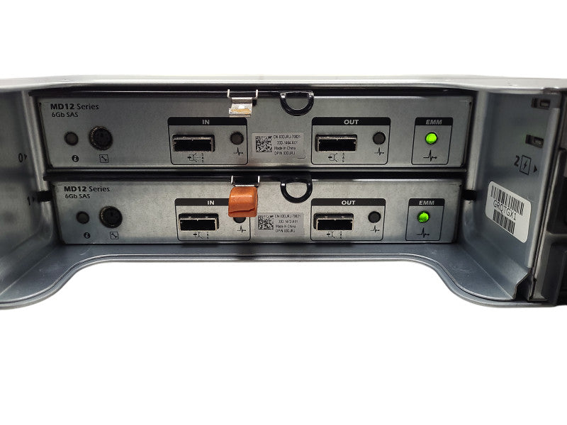 DELL POWERVAULT MD1200 12x 3.5" Bays SAN Storage Array, 2x MD12 Series $