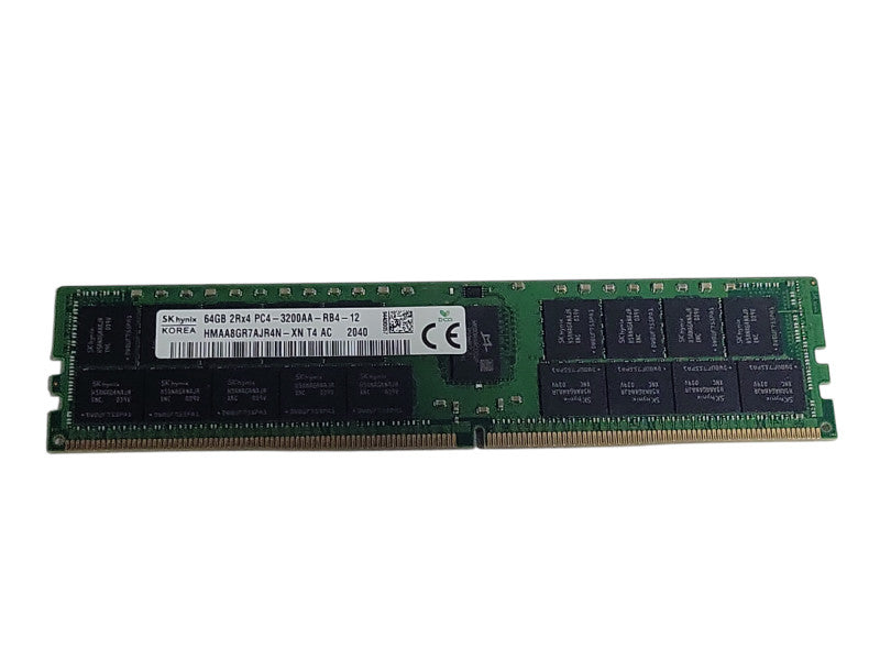 SK hynix 64GB 2Rx4 PC4-3200AA HMAA8GR7AJR4N-XN DDR4 RDIMM ECC REG Server RAM Q_