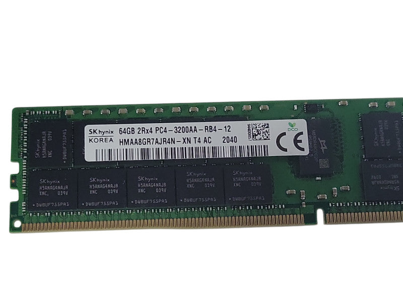 SK hynix 64GB 2Rx4 PC4-3200AA HMAA8GR7AJR4N-XN DDR4 RDIMM ECC REG Server RAM Q_