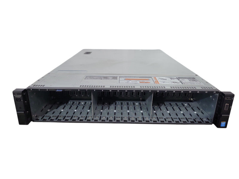 DELL PowerEdge R730xd 2x E5-2680 v3 64GB RAM H730P Mini 2x PSU !