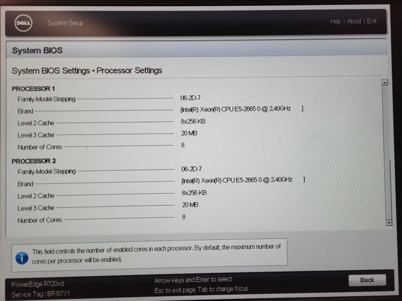 DELL PowerEdge R720xd | 2x Intel Xeon E5-2665 0 | 32GB DDR3 No HDD/Raid READ $