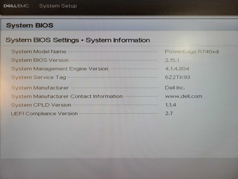 Dell PE R740xd 24x 2.5"  Xeon Gold 6126 @ 2.2GHz 32GB DDR4 2x PSU H730P !