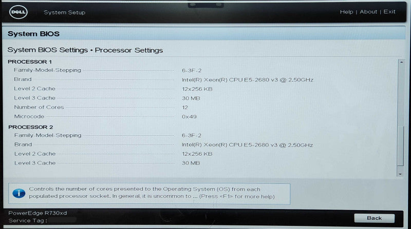 DELL PE R730xd 26x2.5", 2x Xeon E5-2680 v3 2.50GHz, 64GB RAM, 4x900GB SAS