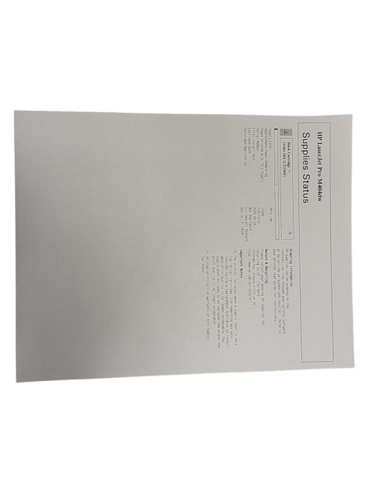 HP LaserJet Pro M404DW Wireless Printer No toner $