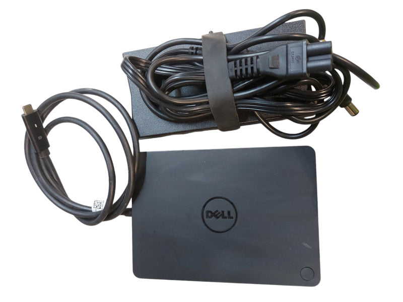 DELL WD15 Docking Station USB-C with 130W Genuine Dell Adapter Q