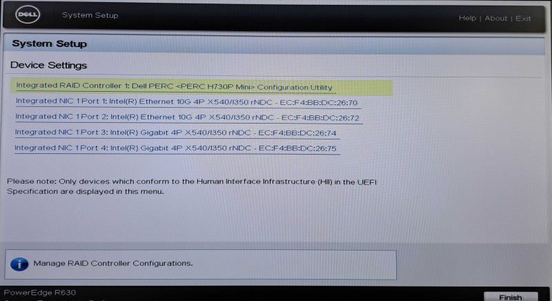 Dell R630 1U 8x 2.5"| Xeon E5-2620 v3 @2.40GHz, 128GB DDR4, H730P Mini