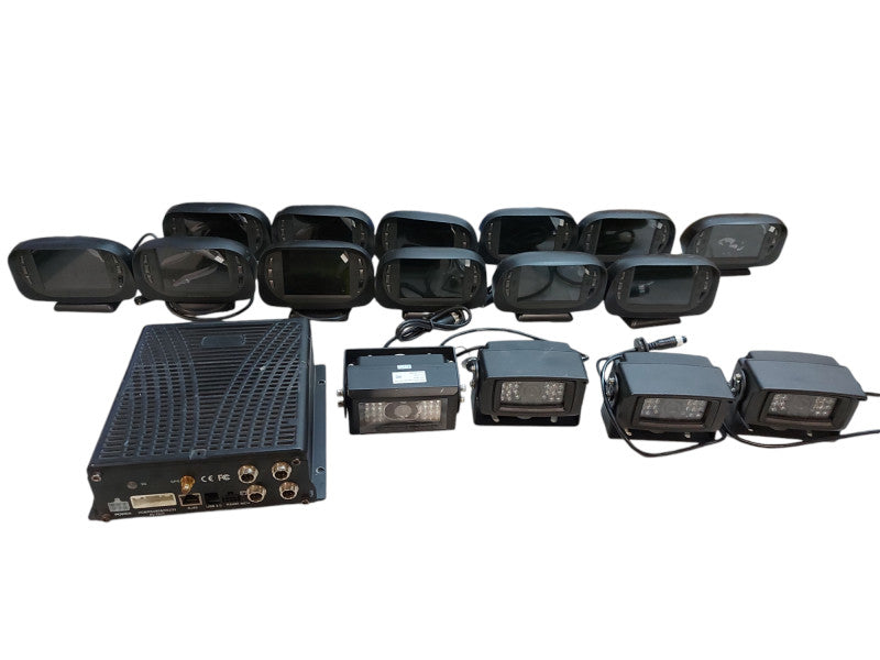 4CH 1080P AHD GPS Truck DVR Rear View System 4 AHD IR Camera - Read Desc